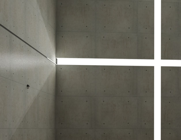 church of light - detail